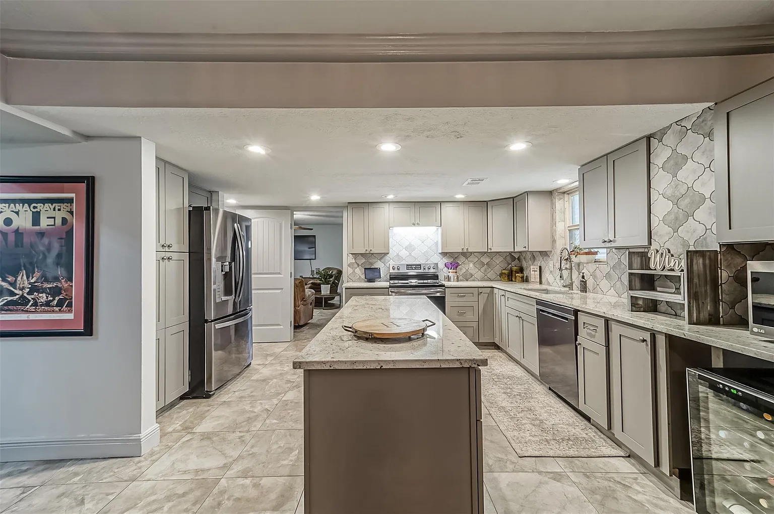 205 Chester Drive Before Kitchen